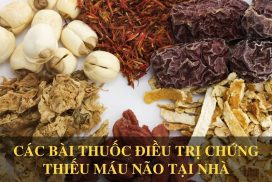 Chữa thiếu máu não tại nhà từ 5 bài thuốc đặc biệt